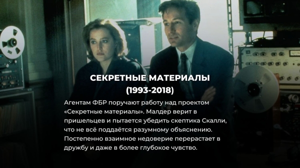 10 лучших фантастических сериалов всех времен (Секретные материалы только на 2 месте)